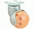 SERIE BLS-BLS Naranja, Giratorio/Platina/Sin Freno